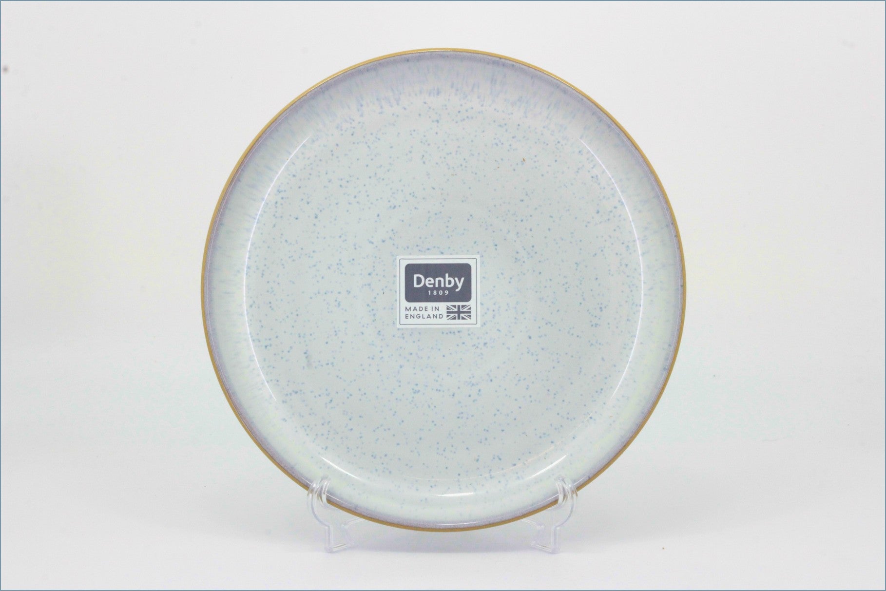 Denby - White Speckle - 8 1/4" Salad Plate