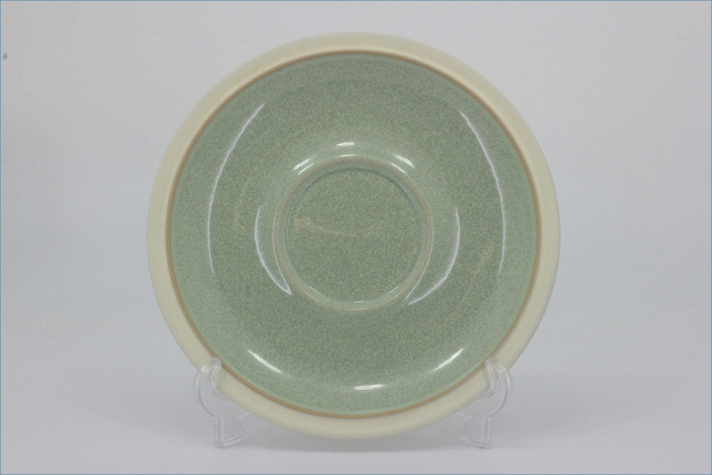 Denby - Energy - Tea Saucer (Green On Cream)