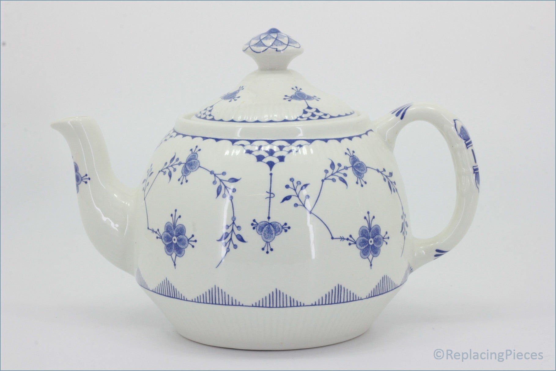 Furnivals - Denmark (Blue) - Teapot 