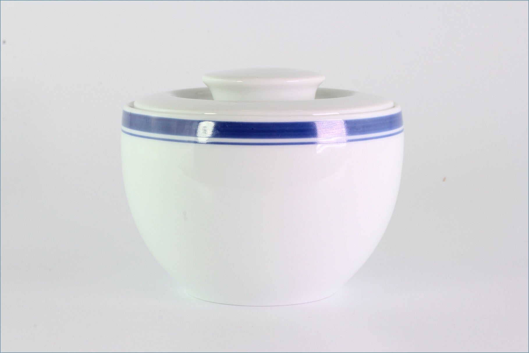 Habitat - Bistro (Blue) - Lidded Sugar Bowl