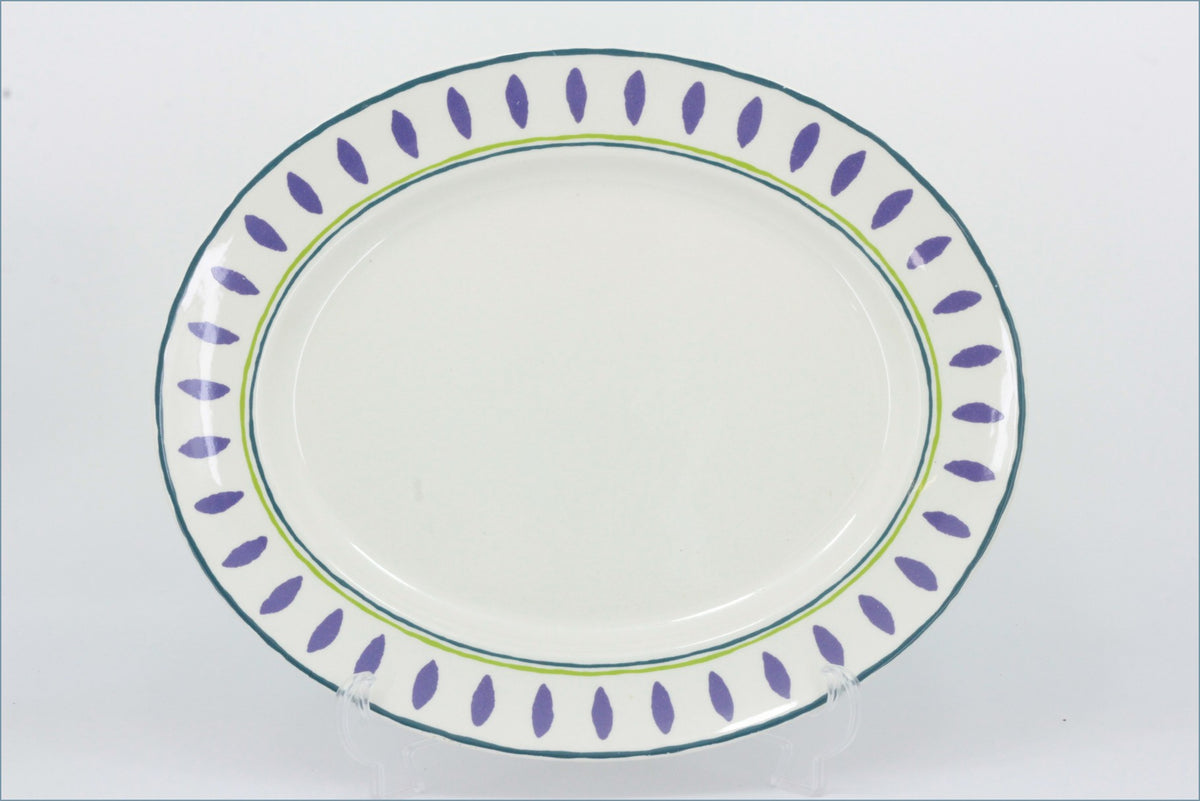 Habitat - Santa Cruz - 14 1/8" Oval Platter