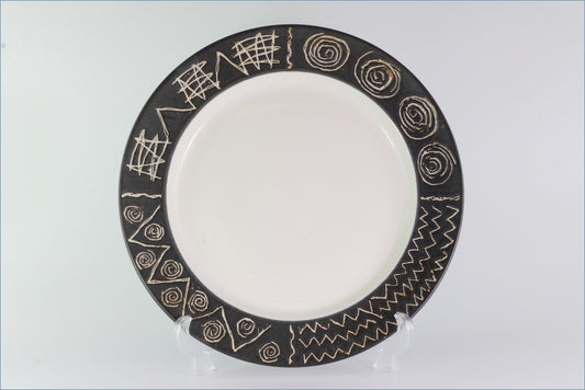 Habitat - Scraffito - 12 1/4" Round Platter