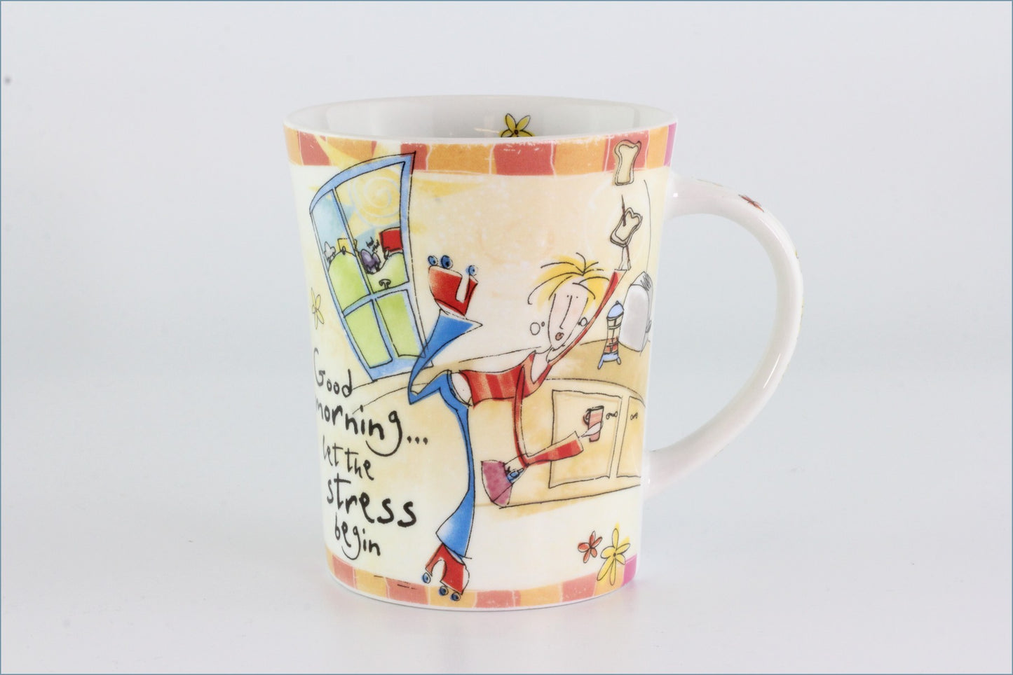 Johnson Brothers - Born To Shop - Mug (Good Morning Let The Stress)