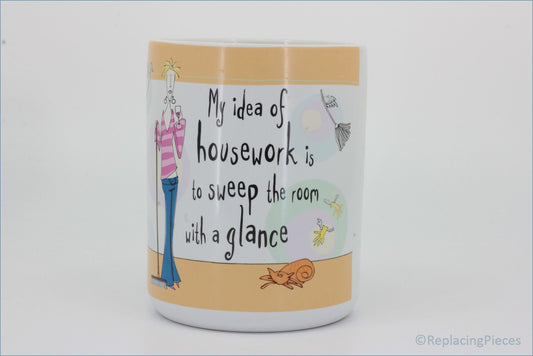 Johnson Brothers - Born To Shop - Utensil Jar (My Idea Of)