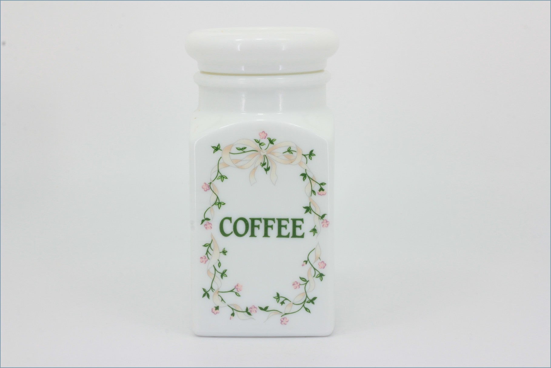 Johnson Brothers  - Eternal Beau - Storage Jar (Coffee) - Pyrex/Push Lid