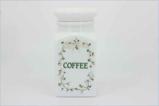 Johnson Brothers  - Eternal Beau - Storage Jar (Coffee) - Pyrex/Push Lid