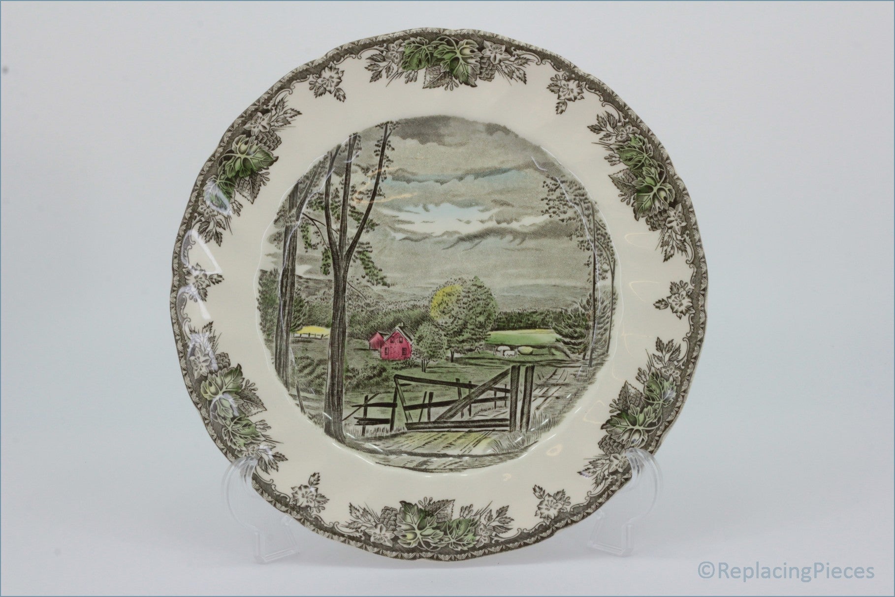 Johnson Brothers - The Friendly Village - 10 5/8" Dinner Plate (The Hay Field)