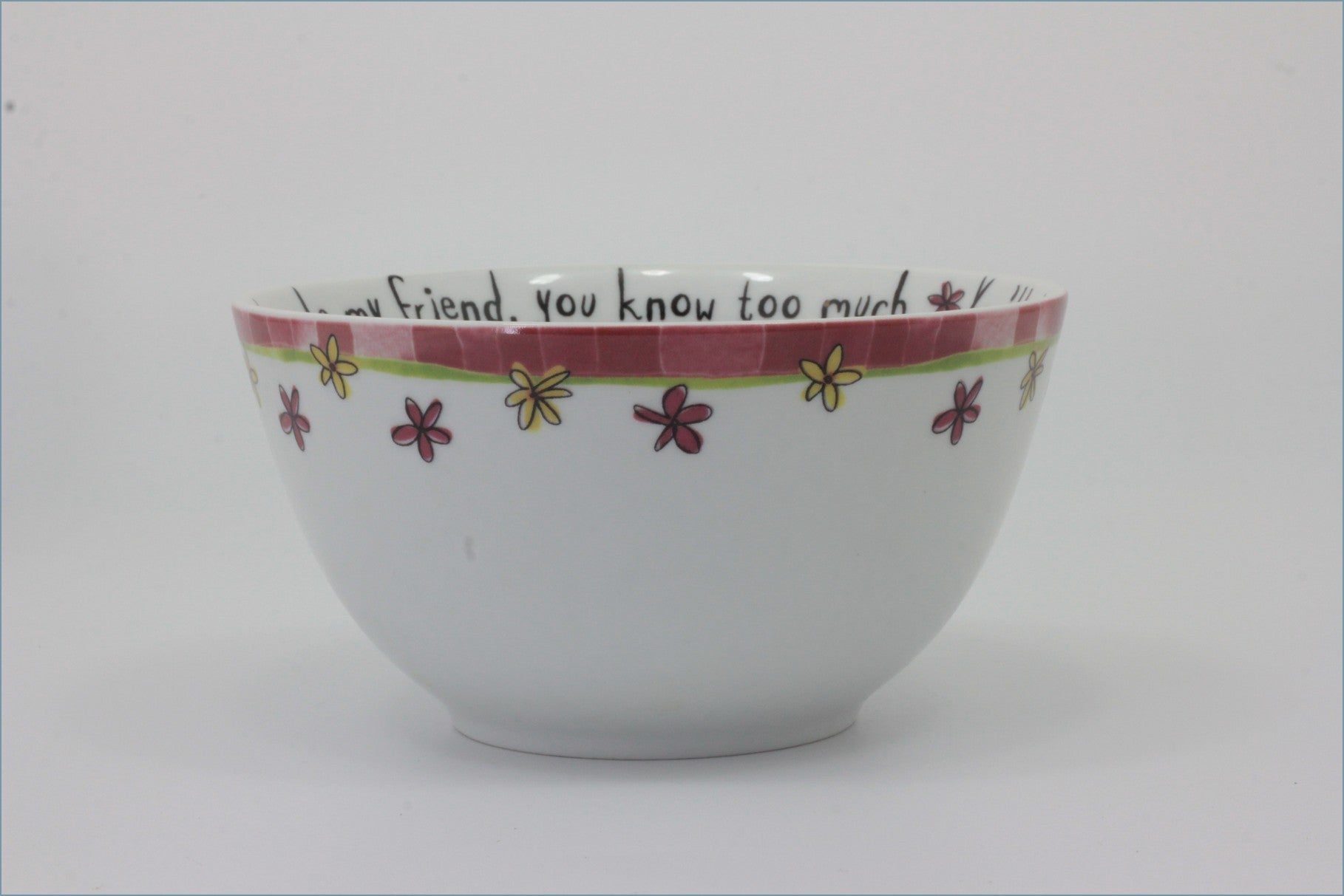 Johnson Brothers - Born To Shop - Cereal Bowl (You'll Always Be My Friend)
