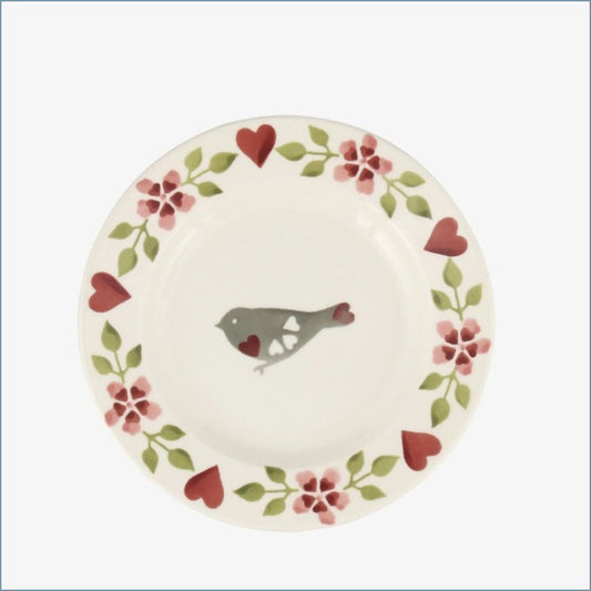 Emma Bridgewater - Lovebirds - 6 1/2" Side Plate