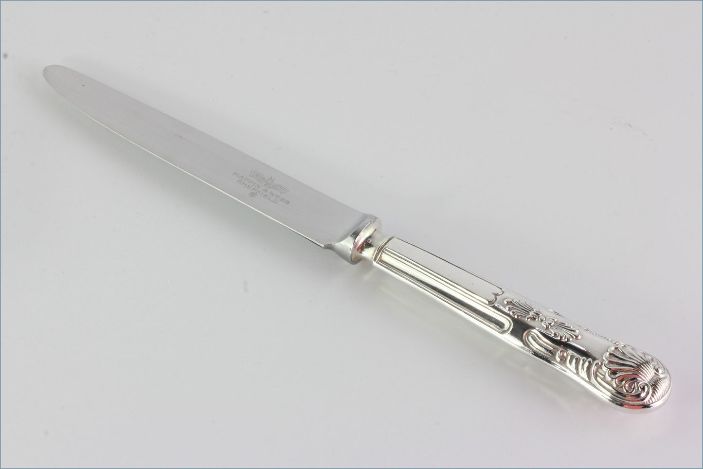 Mappin And Webb - Kings (Silver Plate) - Dessert Knife