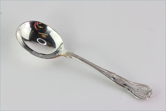 Mappin And Webb - Kings (Silver Plate) - Soup Spoon