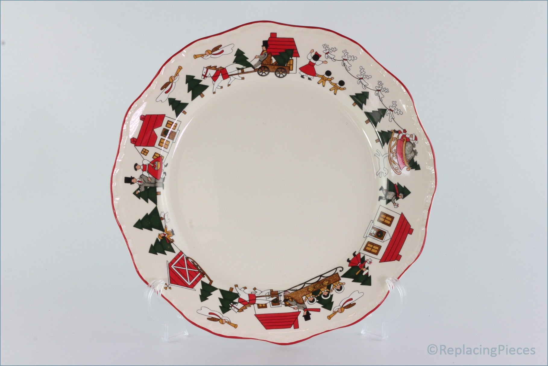 Masons - Christmas Village - Dinner Plate