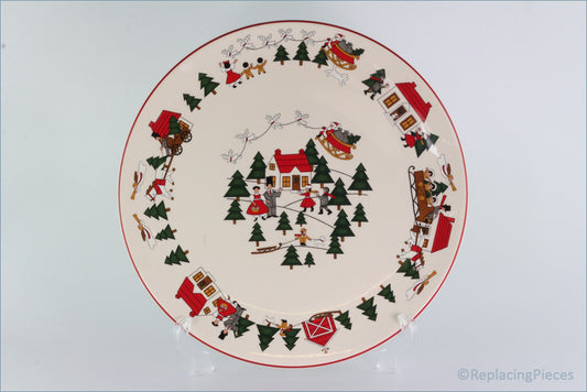 Masons - Christmas Village - Gateau Plate