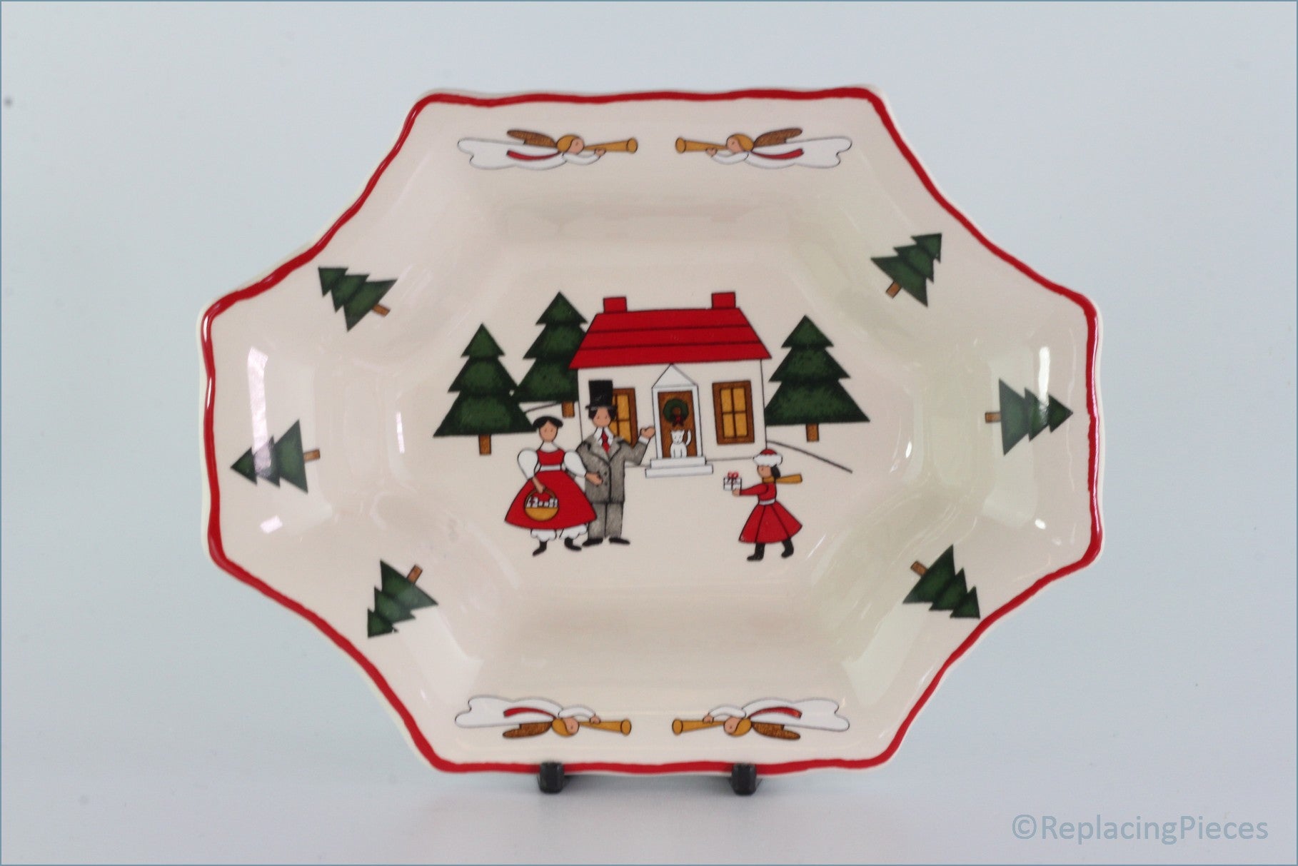 Masons - Christmas Village - Sweet Dish (Large)