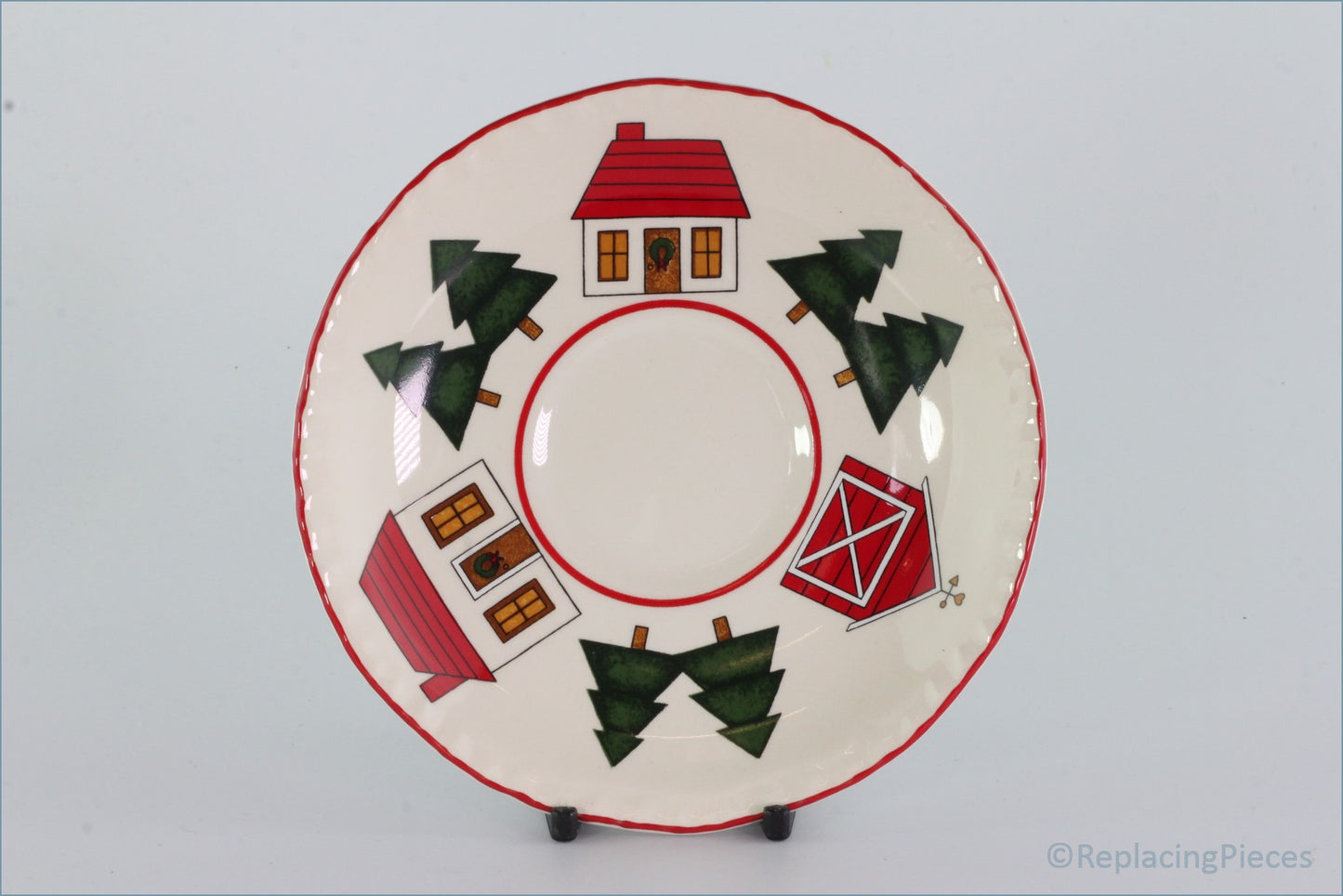 Masons - Christmas Village - Tea Saucer