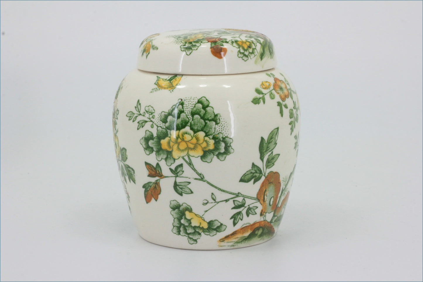 Masons - Manchu (Green & Yellow) - Ginger Jar (Medium) 