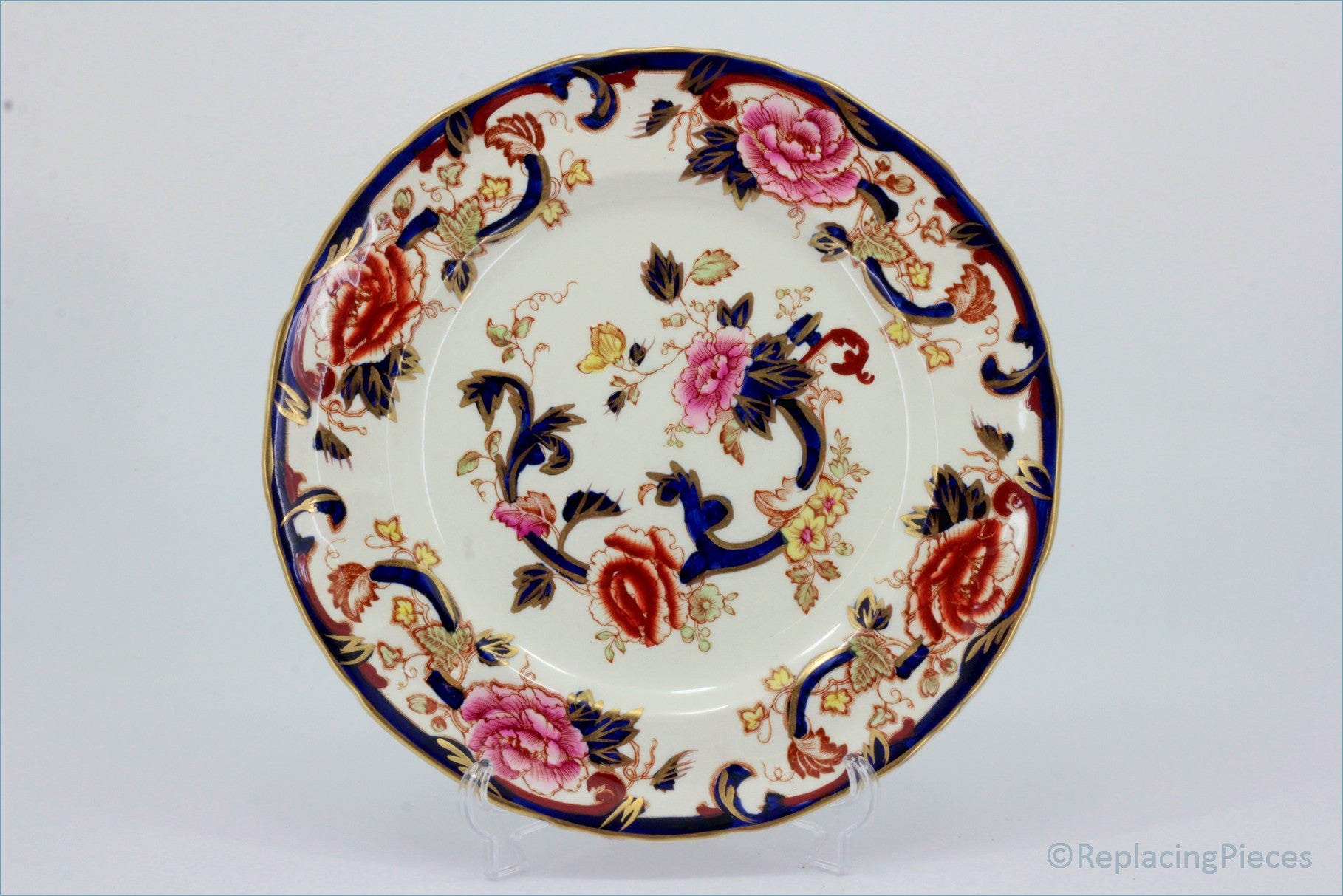 Masons - Mandalay Blue - 8 7/8" Luncheon Plate