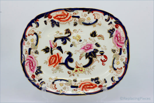 Masons - Mandalay Blue - 13 5/8" Oblong Platter