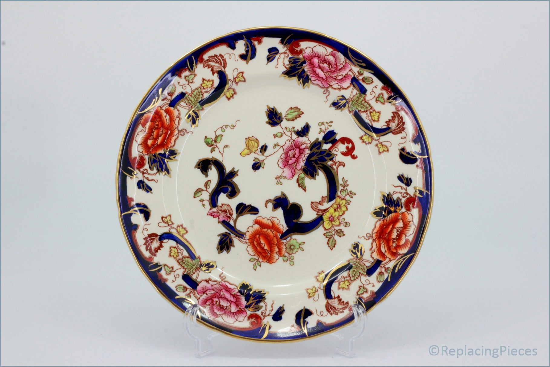 Masons - Mandalay Blue - 8" Salad Plate