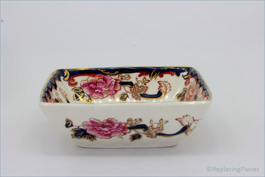 Masons - Mandalay Blue - 4 1/4" Square Dish