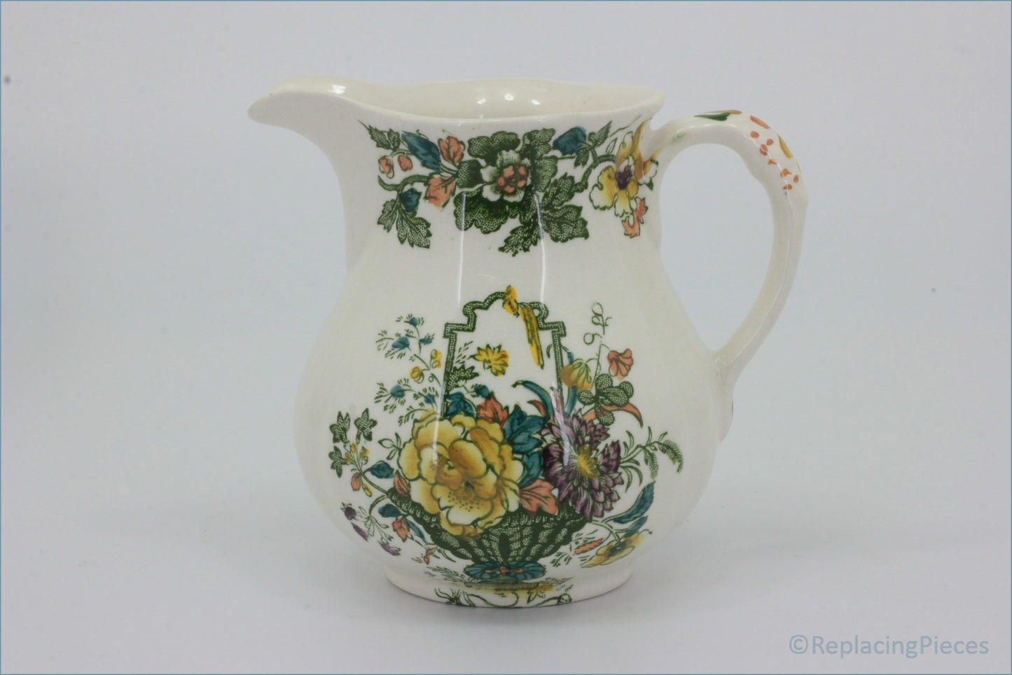 Masons - Strathmore Green - Milk Jug