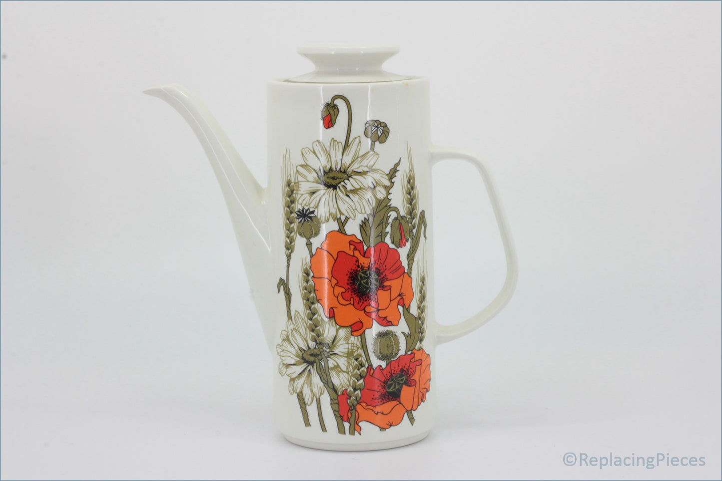 J & G Meakin - Poppy - Coffee Pot