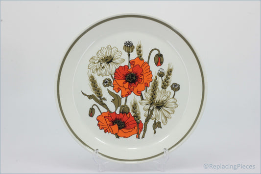 J & G Meakin - Poppy - 9" Luncheon Plate (Angled Rim)