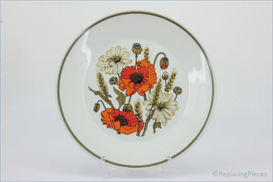 J & G Meakin - Poppy - 9" Luncheon Plate (Shallow Rim)