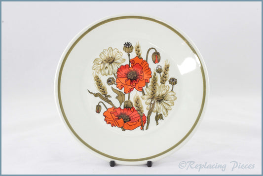 J & G Meakin - Poppy - 10" Dinner Plate (Shallow Rim)