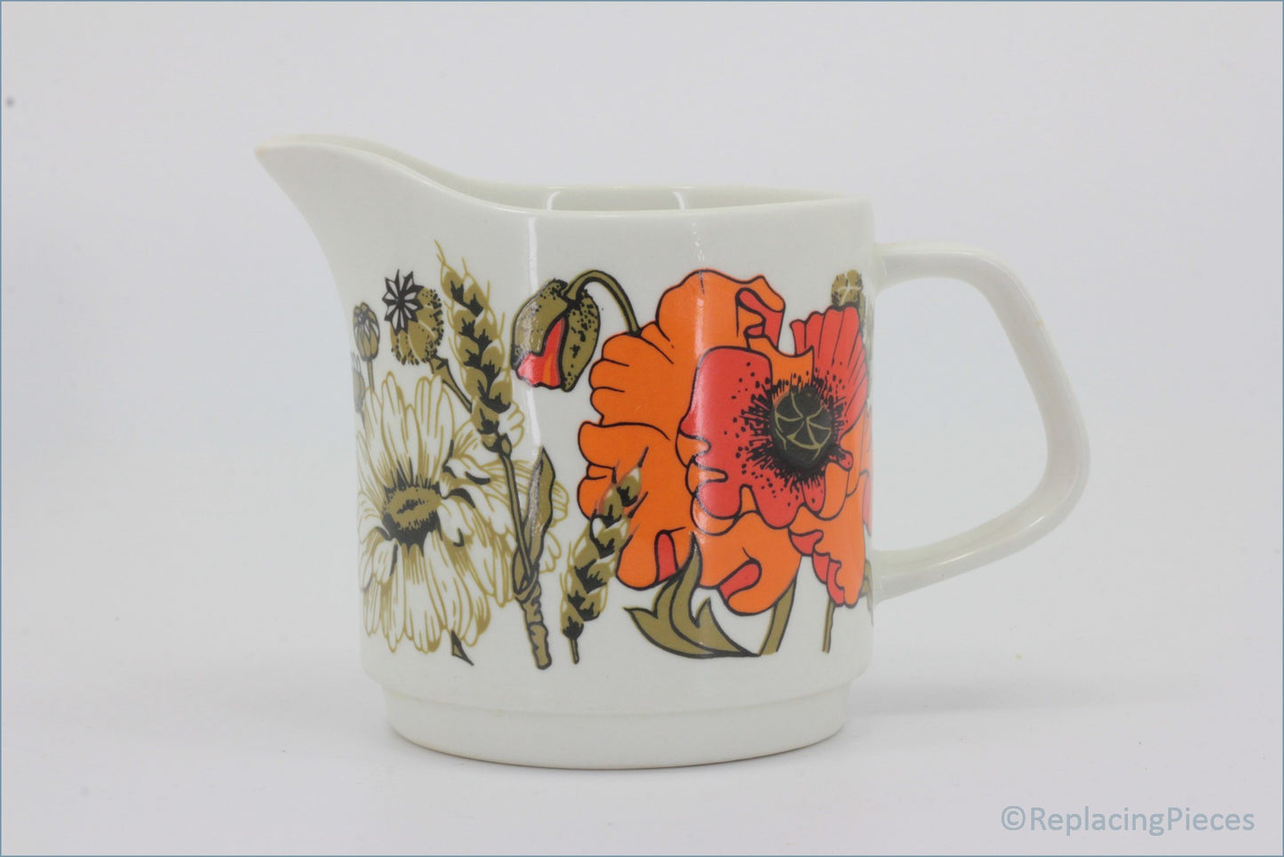 J & G Meakin - Poppy - Milk Jug