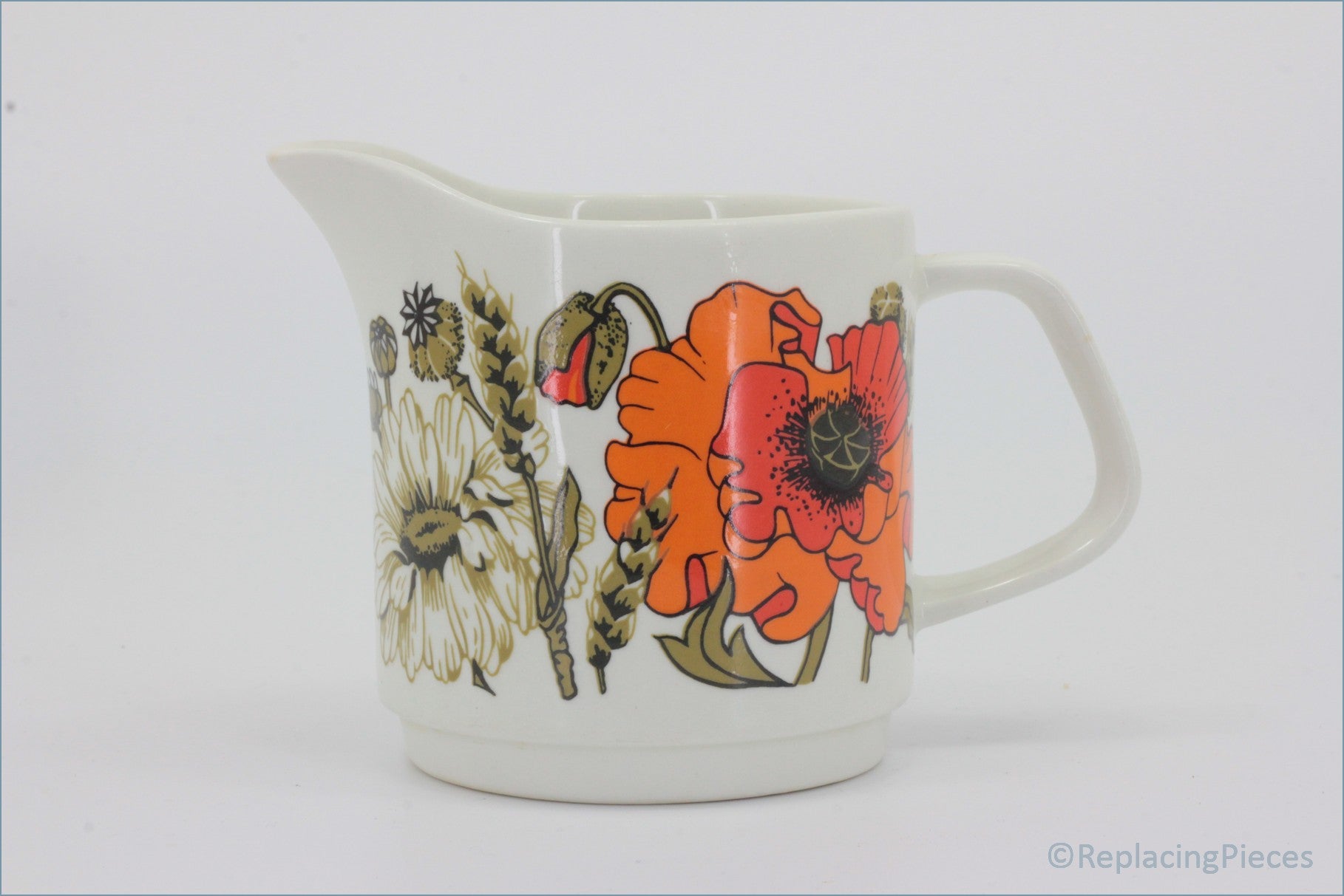 J & G Meakin - Poppy - Milk Jug