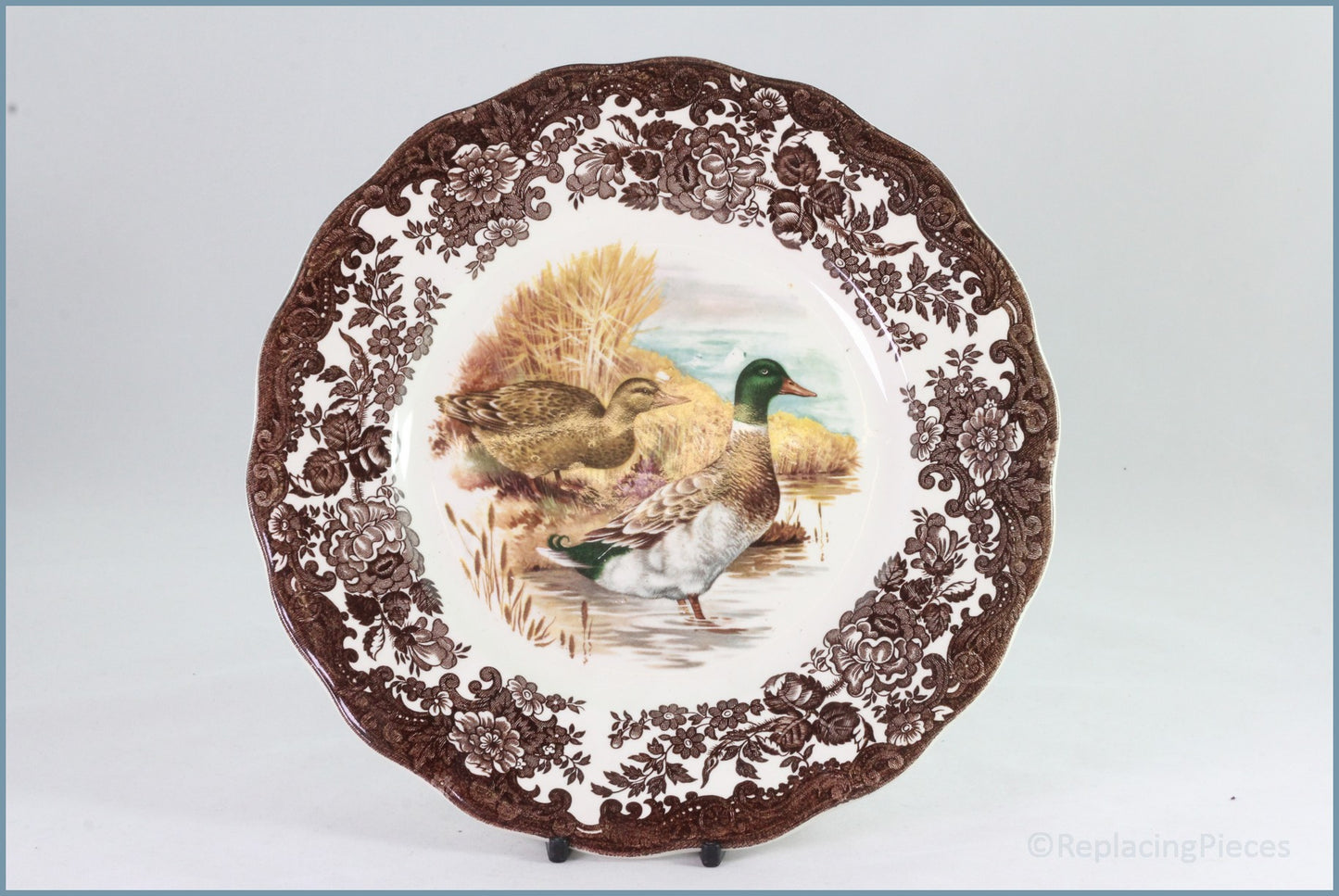 Palissy - Game Series (Birds) - 7 7/8" Salad Plate (Mallard)