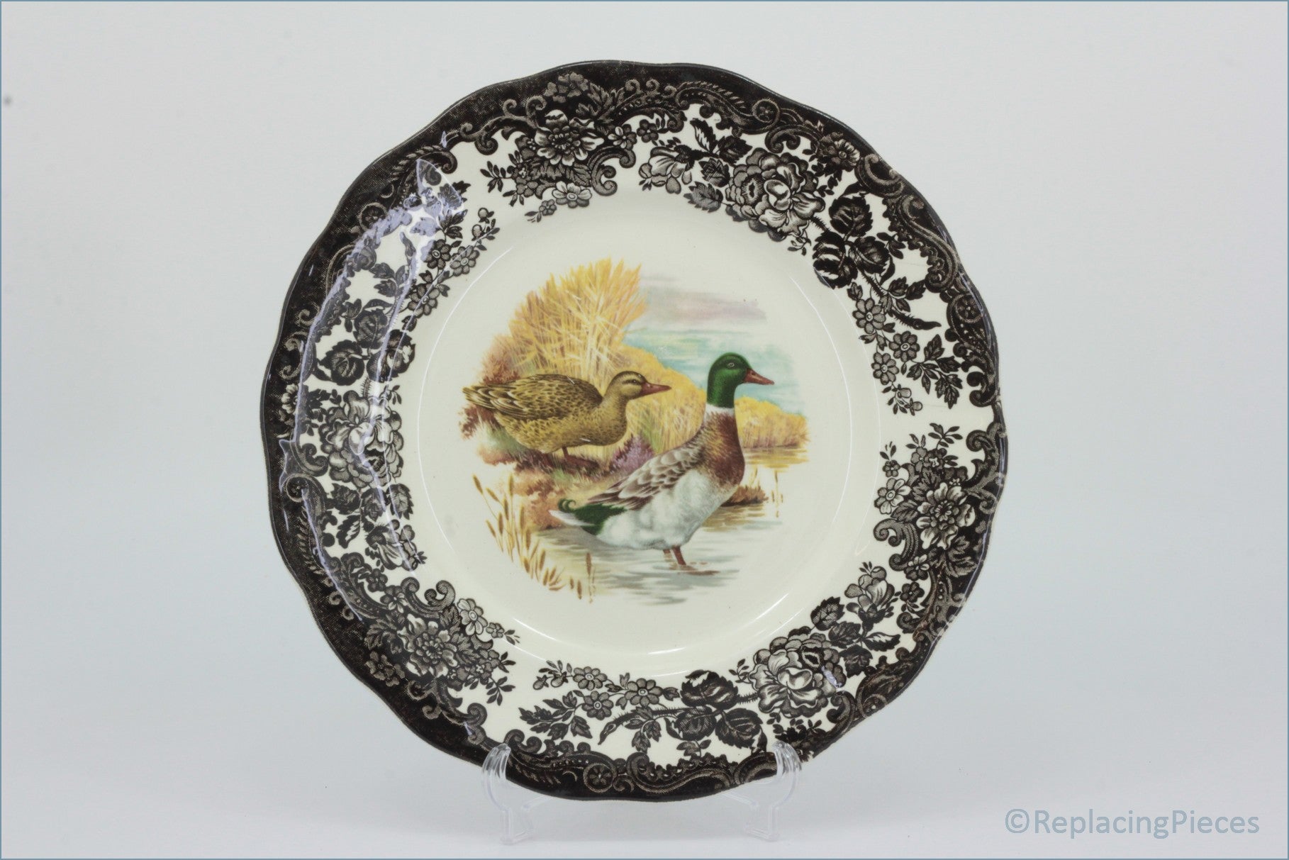 Palissy - Game Series (Birds) - Dinner Plate (Mallard)