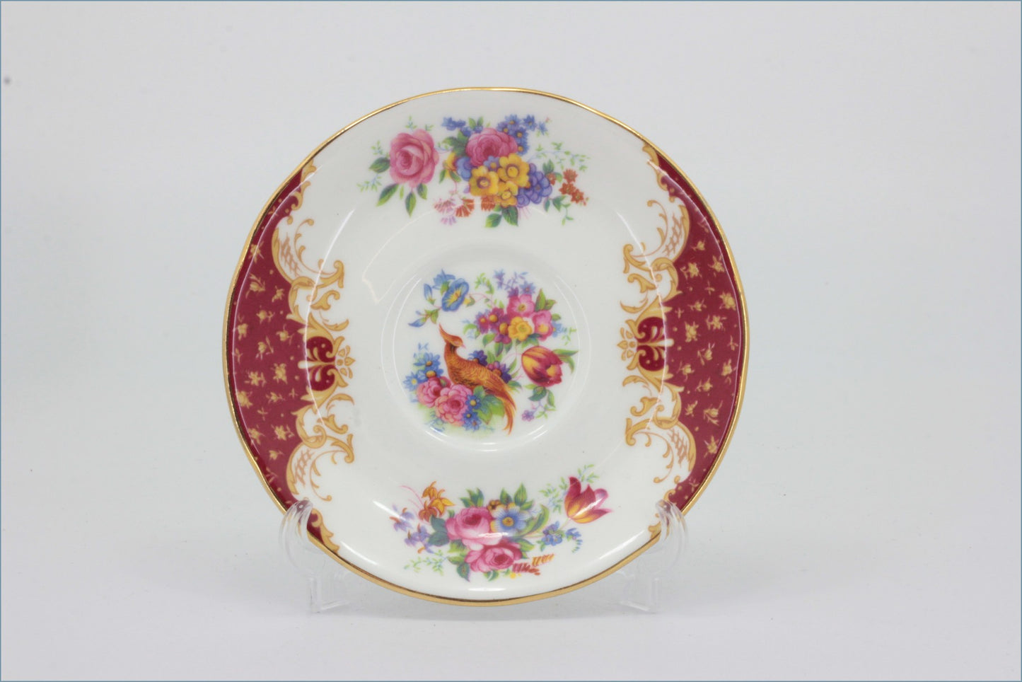 Paragon - Rockingham (Red) - Coffee Saucer