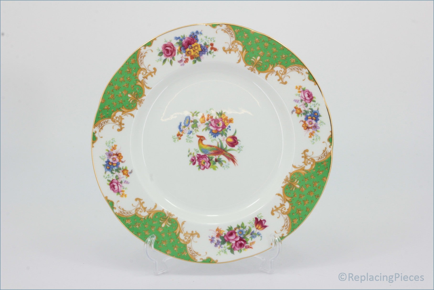 Paragon - Rockingham (Green) - 8 1/8" Salad Plate