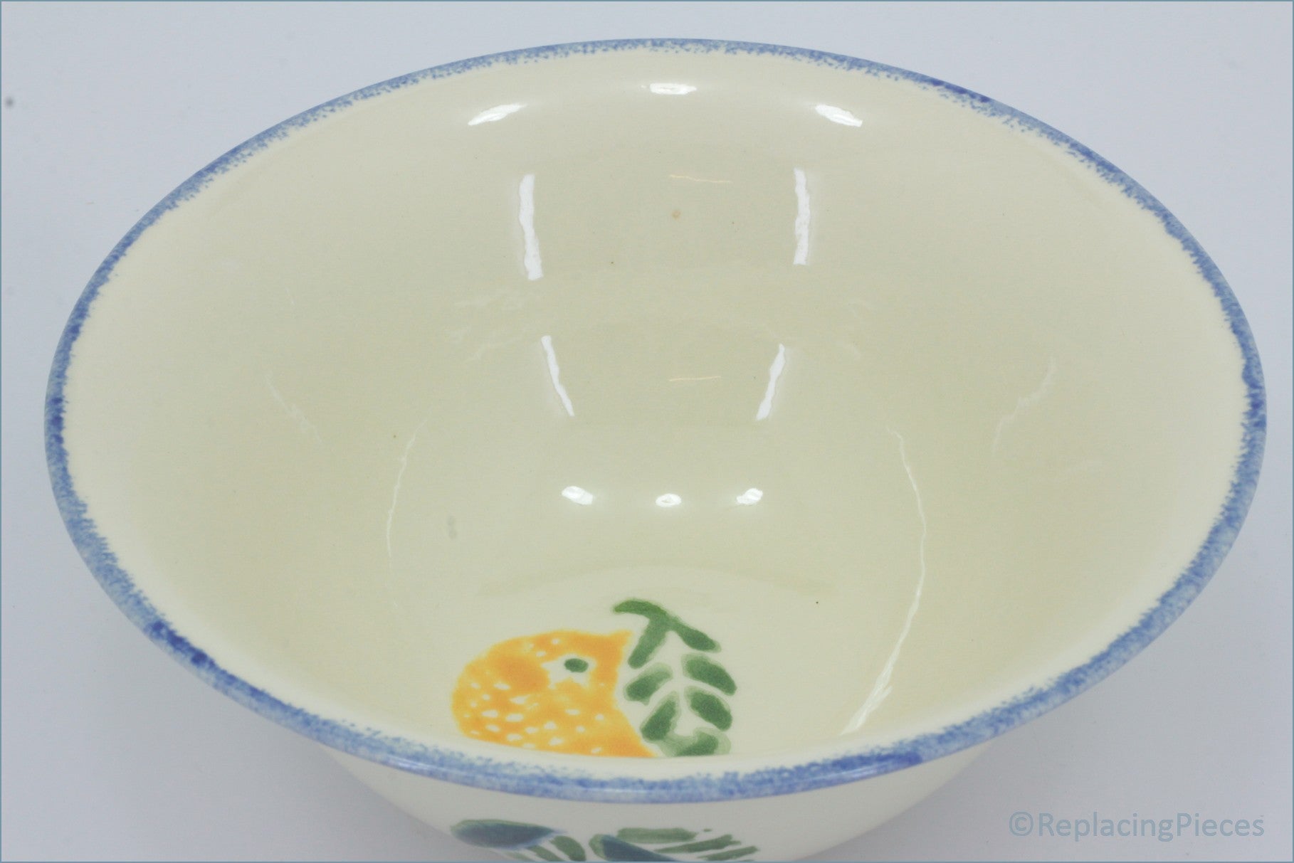 Poole - Dorset Fruit - 6 1/2" Flared Cereal Bowl (Orange)