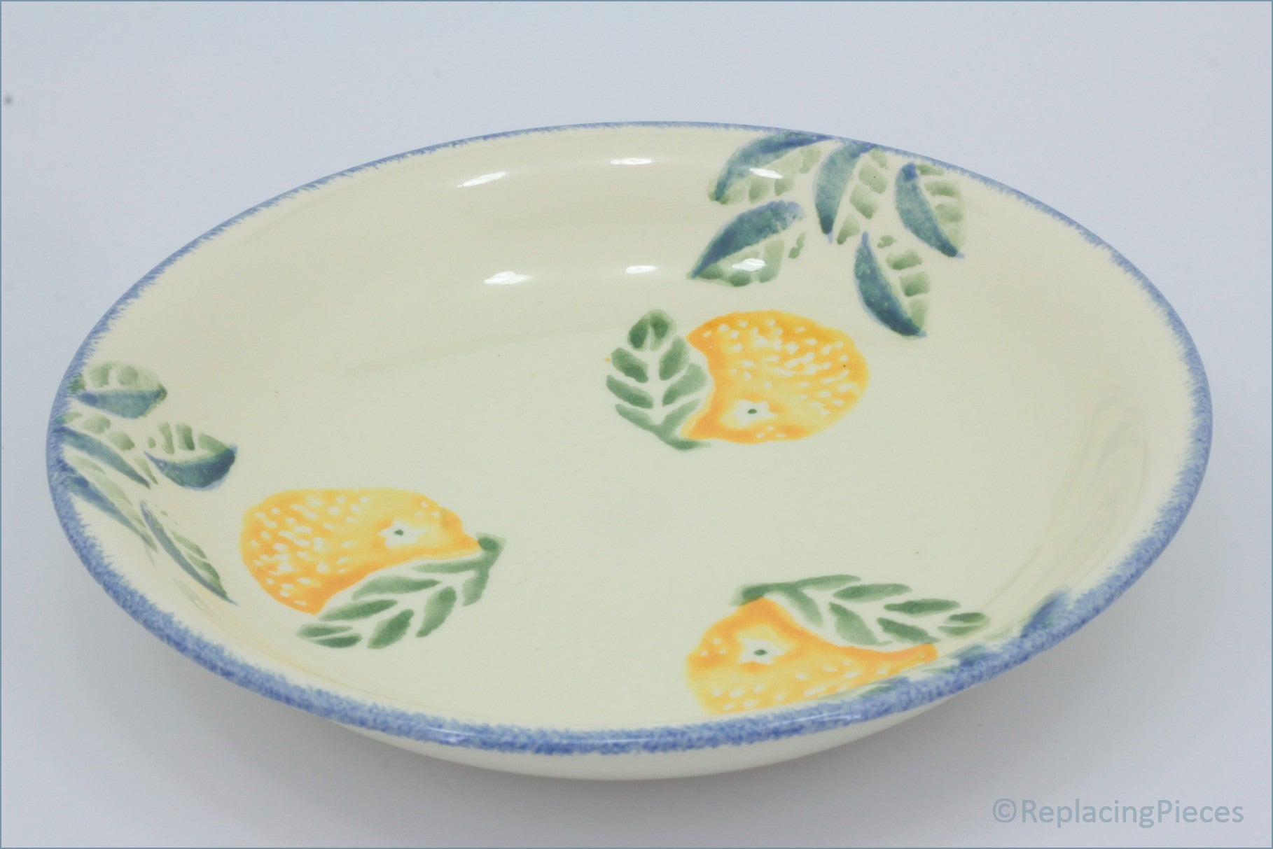 Poole - Dorset Fruit - Pasta Bowl (Orange)