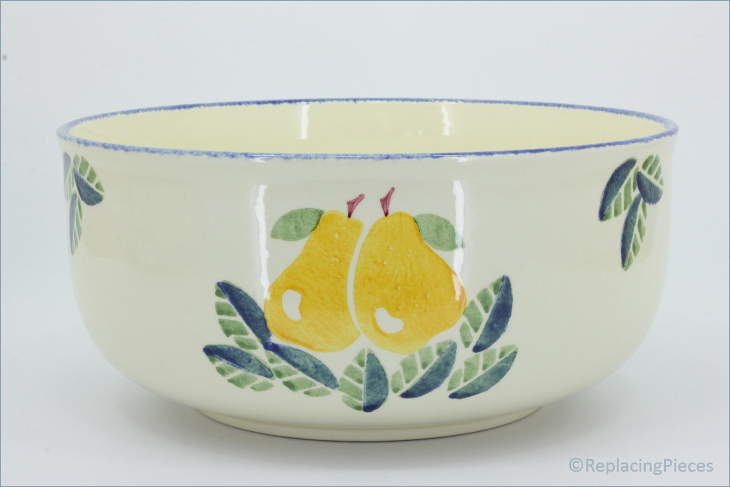 Poole - Dorset Fruit - 10 1/8"  Salad Bowl (Pear)