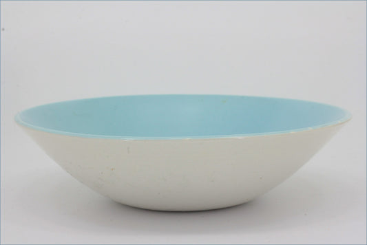 Poole - Dove Grey & Sky Blue - Cereal Bowl