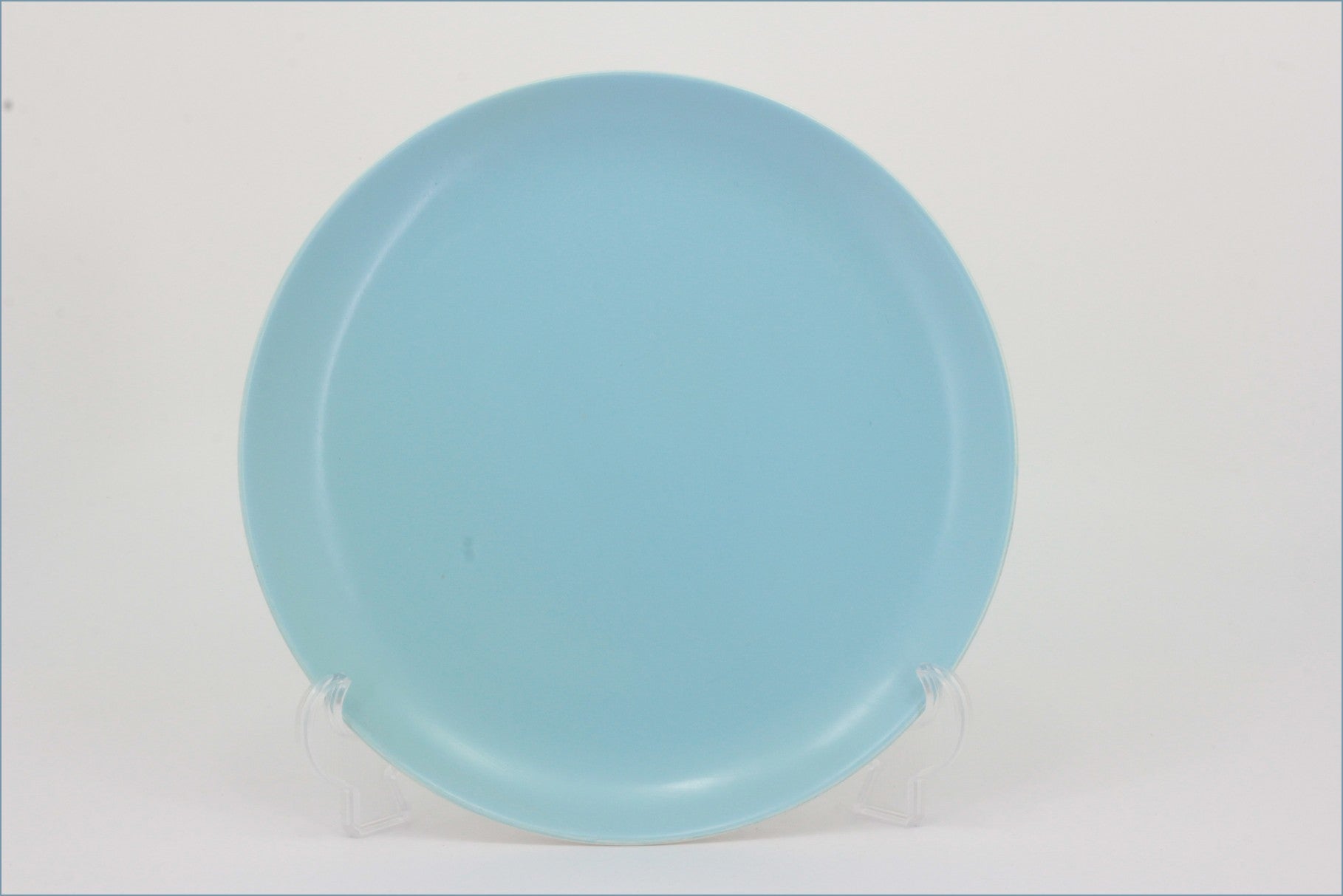 Poole - Dove Grey & Sky Blue - Dinner Plate