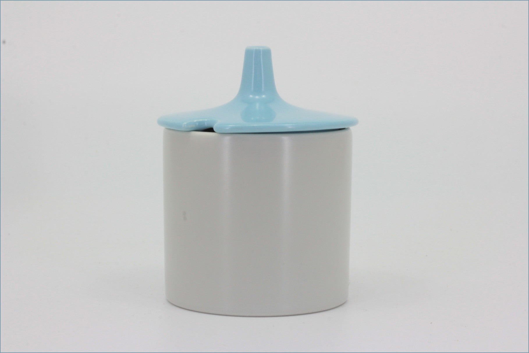Poole - Dove Grey & Sky Blue - Jam Pot