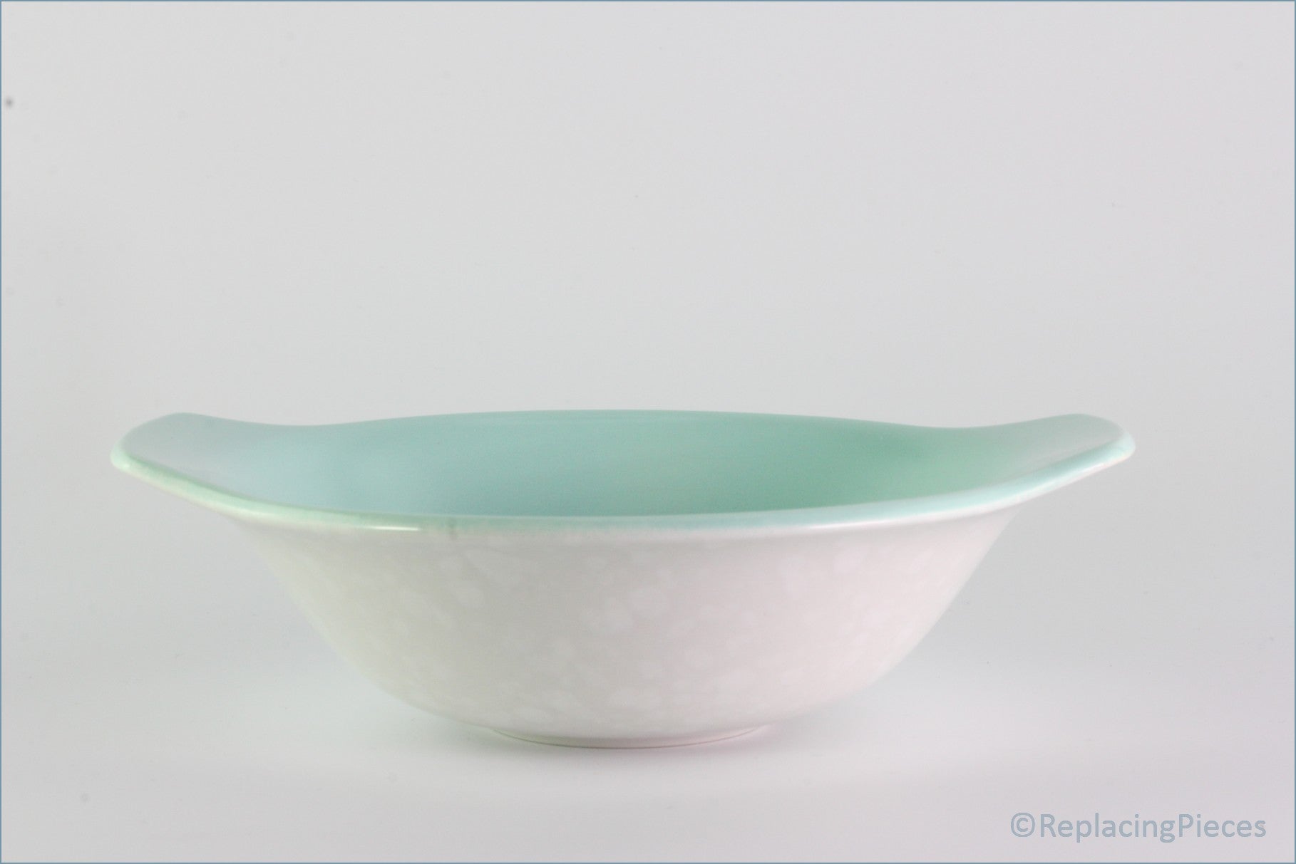Poole - Seagull & Ice Green - Eared Cereal Bowl