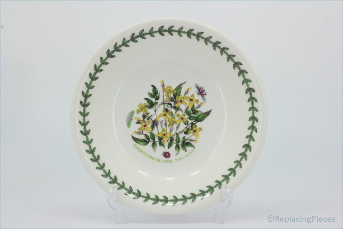 Portmeirion - Botanic Garden - 7" Flared Cereal Bowl (Yellow Jasmine)