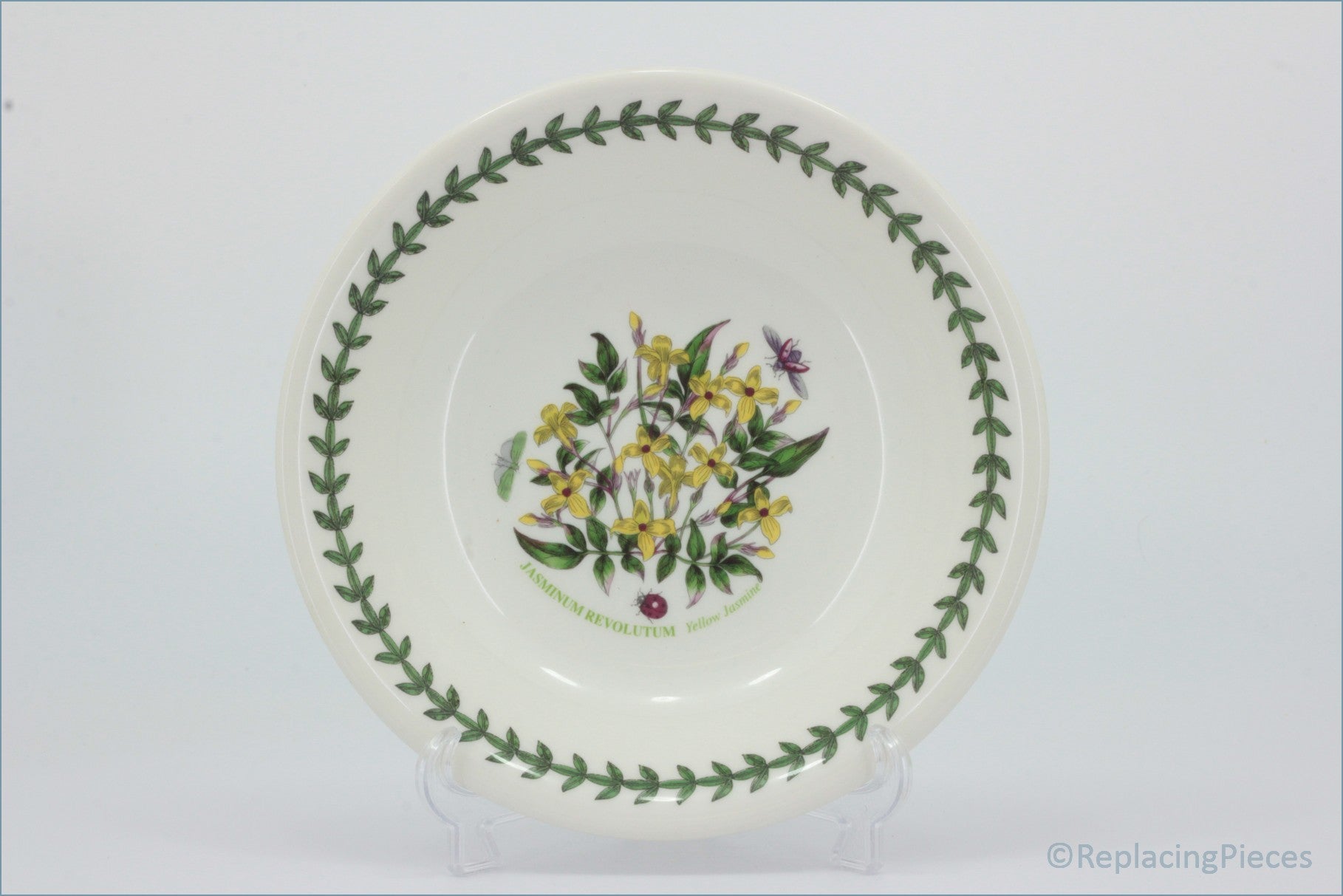 Portmeirion - Botanic Garden - 7" Flared Cereal Bowl (Yellow Jasmine)