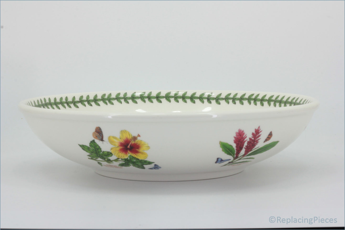 Portmeirion - Botanic Garden - 13 1/4" Pasta Serving Bowl (Bird Of Paradise)