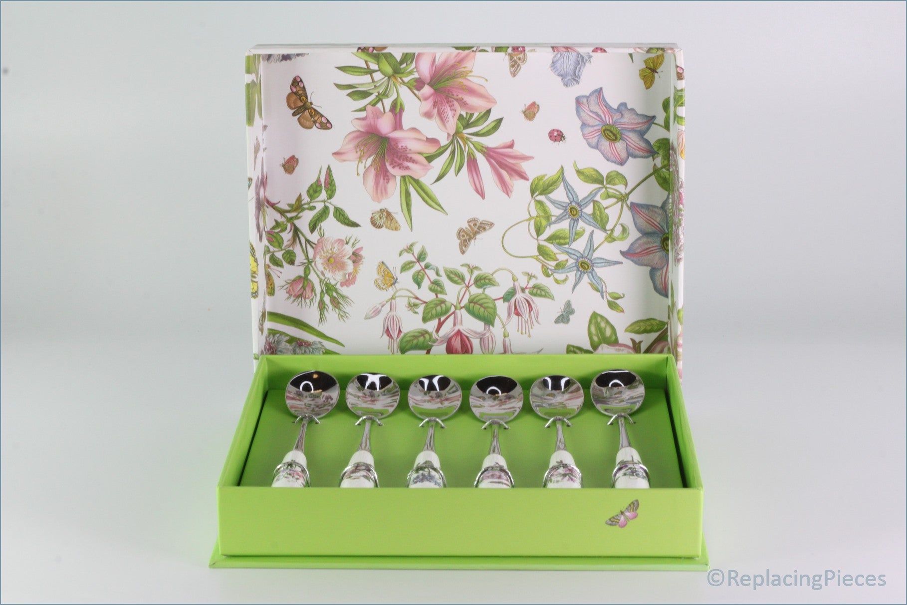 Portmeirion - Botanic Garden - Set Of Six Tea Spoons