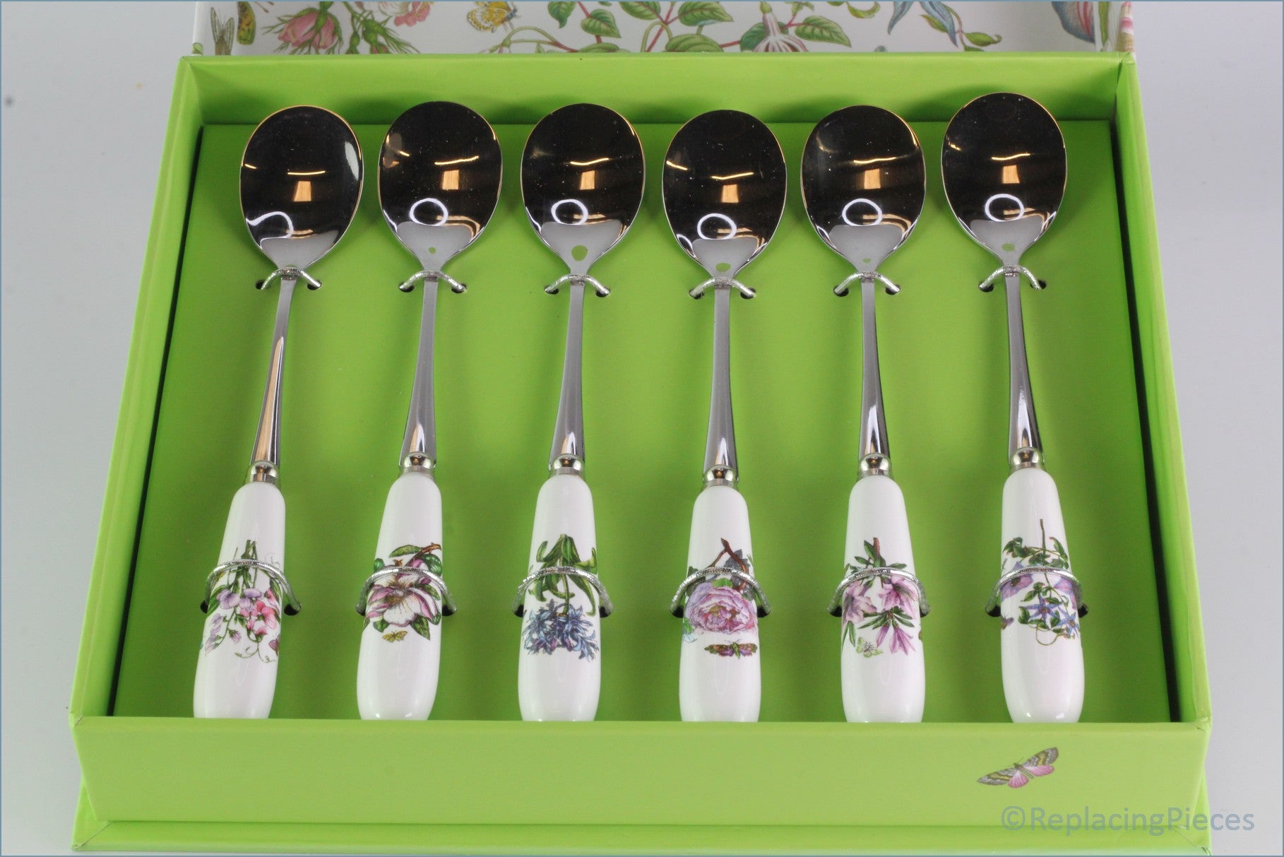 Portmeirion - Botanic Garden - Set Of Six Tea Spoons