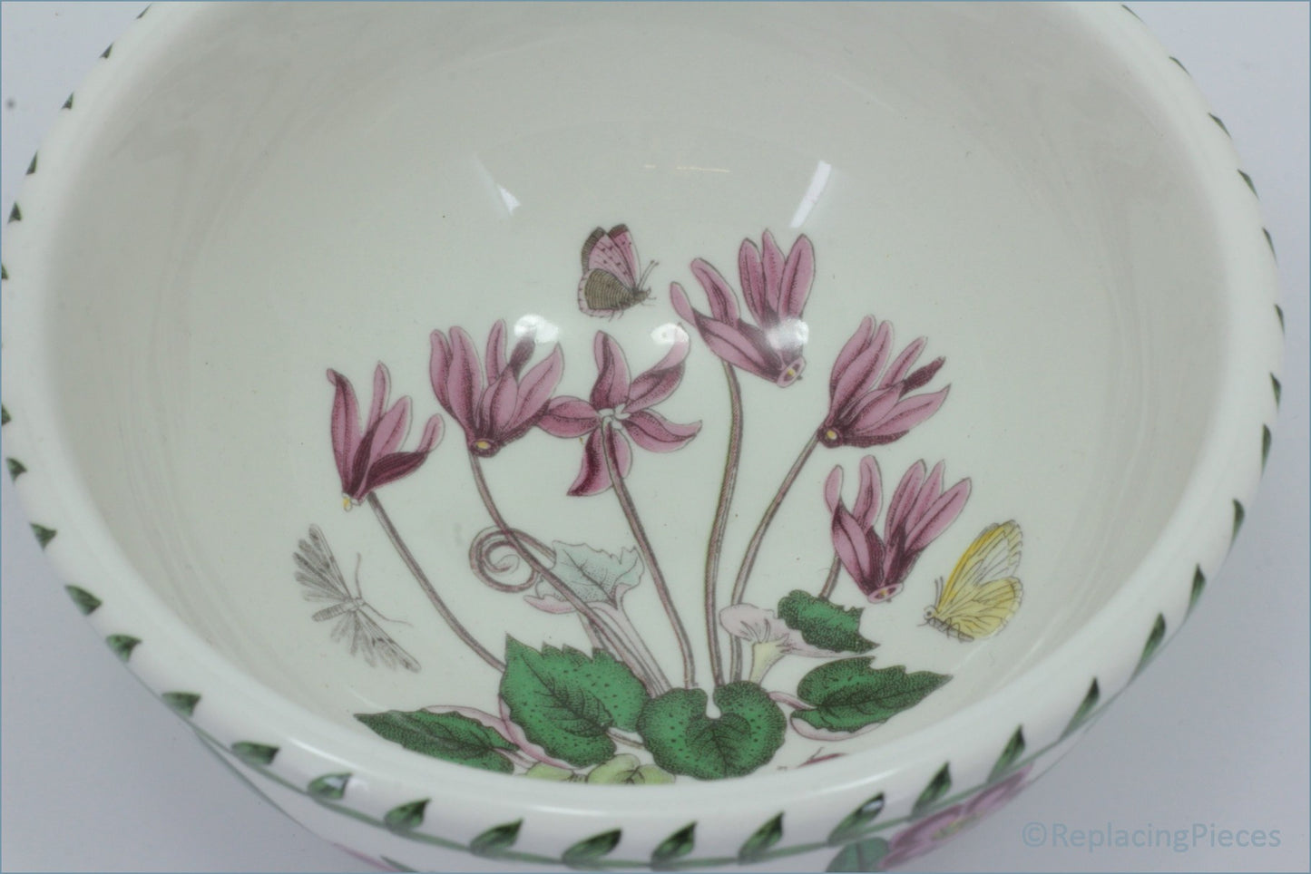 Portmeirion - Botanic Garden - 5" Fruit Saucer (Cyclamen)
