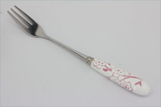 Portmeirion - Dawn Chorus - Pastry Fork (Pink)