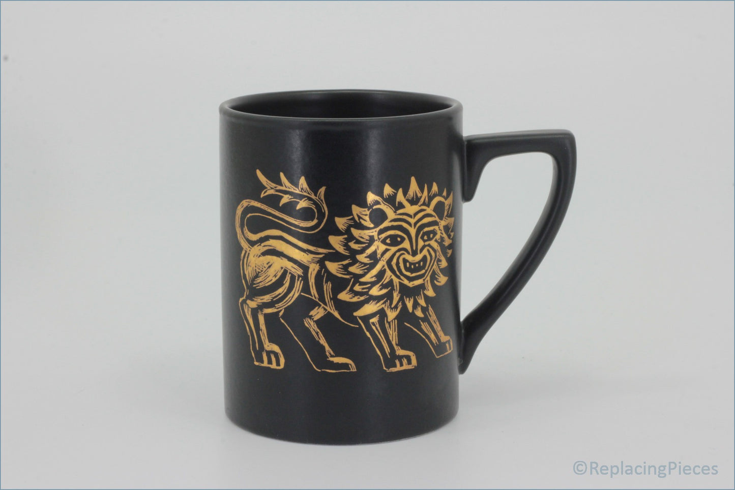 Portmeirion - Gold Lion - Coffee Cup